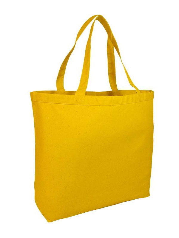 TBF - 23&quot; Extra Large Canvas Tote Bag w/Velcro Closure Pool Beach Shopping Travel Tote Bag Eco ...