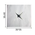 thumbnail image 1 of Housse de Trou, Couverture de Table de Lit Spa Jetable Feuille un Coussin de Feuille Blanc Coussin de Spa Table de Couverture de Coussin de Spa Table de Beauté Salon Coussin de Table Couverture de Table Coussin de Table Jetable Lit Utilisation Libre, 1 of 5