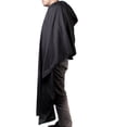 thumbnail image 2 of Miangastore Robe de Coiffeur Noire Salon de Beauté Cape (Doublure Couleur Aléatoire), 2 of 8