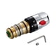 thumbnail image 3 of Cateissary Válvula termostática de aleación de aluminio para grifo, electrochapado modificado, accesorios ajustables para válvulas de grifo de Suministros de limpieza para el hogar, 3 of 6