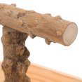 thumbnail image 3 of Shisuyan Wood Bird Perch Stand Parrots Perch Parakeets Perch Stand for Cockatiels Conures, 3 of 8