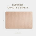 thumbnail image 7 of Comfy Cubs Play Mat, Rectangle (Large) 60” x 96” for Kids & Toddler, Non-Slip Bottom - Blush, 7 of 7