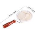 thumbnail image 3 of YISITIAN Cloth Coffee Filter Strainers, Coffee Sock Reusable Washable Flannel Cloth Handmade Coffee Dripper Strainer with Wood Handle (L) CA919-2838, 3 of 9