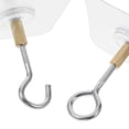 thumbnail image 3 of RENACLIPY 4Pcs Heavy Duty Adhesive Ceiling Hooks Strong Self Adhesive Hooks for Home Kitchen Bathroom Use, 3 of 7