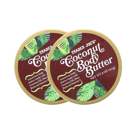 2 packs trader joe s coconut body butter