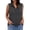 Black-Clothes, variant on Women's Hooded Sleeveless Vest Full Zip Lightweight Casual Outdoor Windbreaker with Pockets Sky Blue XXL