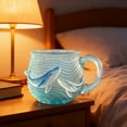thumbnail image 5 of 11.8oz Sea Glass Wave Mug Whale Mug B Oceans Themed Mugs Handcrafted Sea-Inspired Mug for Tea & Coffee Ocean Lovers Christmas Valentine Gift JASKFLY, 5 of 10