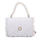 thumbnail image 1 of Bolso de hombro de piel sintética Bolso de hombro de moda con perlas Bolso de hombro para mujer, 1 of 5