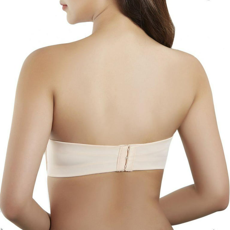 Invisible Strapless Bras for Women Push Up Seamless Bandeau Bra Wireless Half  Bras Backless Dresses Lingerie (Color : Beige, Size : 70/32A) : :  Clothing, Shoes & Accessories