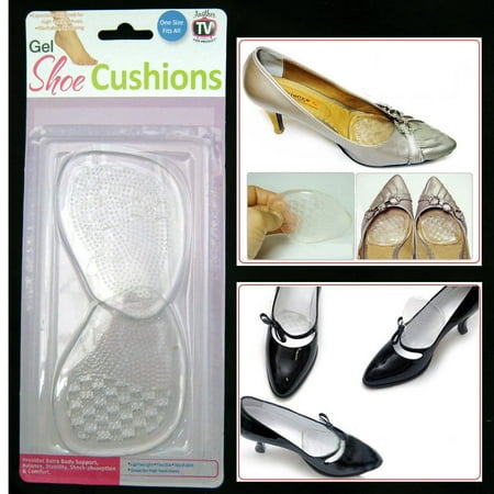 Gel Silicone Shoe Cushions High Heel Insoles Antislip Shoes Pad Foot Care New