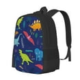 thumbnail image 2 of Daiia Dinosaurs Backpack for Men and Women -Durable Backpack Large Capacity, Water-Resistant Bag with Adjustable Straps and Laptop Compartment, 2 of 9