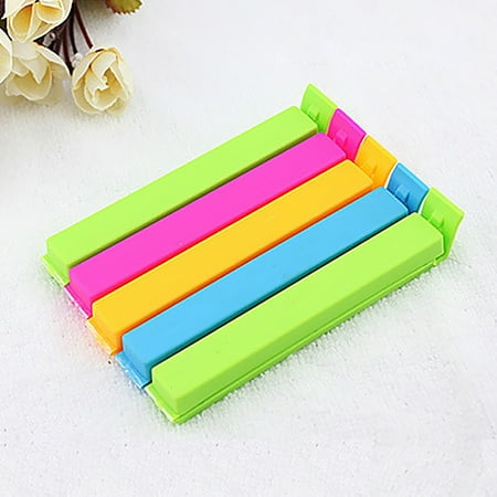 

Kaesi 5Pcs Simple Clips buckle design Portable Cute Plastic Clips for Restaurant