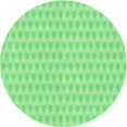 thumbnail image 1 of Ahgly Company Machine Washable Indoor Round Transitional Green Area Rugs, 3' Round, 1 of 7