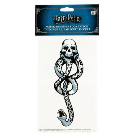 Harry Potter Dark Mark Water Transfer Body Tattoo (Best Glow In The Dark Tattoos)