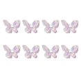 thumbnail image 1 of 8Pcs Nail Rhinestone Exquisite DIY Lightweight Double Layer Butterfly Nail Ornament for Women, 1 of 8