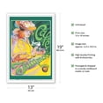 thumbnail image 2 of Cafe Jacqmotte - Brussels (Bruxelles) Belgium - Vintage Advertising Poster by Fernand Toussaint c.1897 - Master Art Print (Unframed) 13in x 19in, 2 of 4