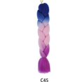 thumbnail image 1 of Extensiones de cabello trenzado Jumbo ombré, fibra sintética de alta temperatura, 24 pulgadas, 1 unidad, 1 of 4