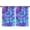 Purple Blue Tie, variant on Blackout Kids Curtains,Colorful Tie Dye Blossom Pattern Childrens Insulated Curtains Set Of 2,Bedroom Essentials,Toddler Room Decor 52"x84"