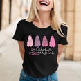 thumbnail image 2 of YDLCAFD T shirt In October We Wear Shirt For Women Cancer T Shirt Short Sleeve Ribbon Tee Tops, 2 of 4