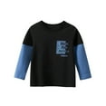 thumbnail image 1 of KYAIGUO T-Shirt Décontracté à Manches Longues pour Bébés et Tout-Petits Garçons 1-9T, T-Shirt à Col Ras du Cou d'Automne pour Enfants, 1 of 9