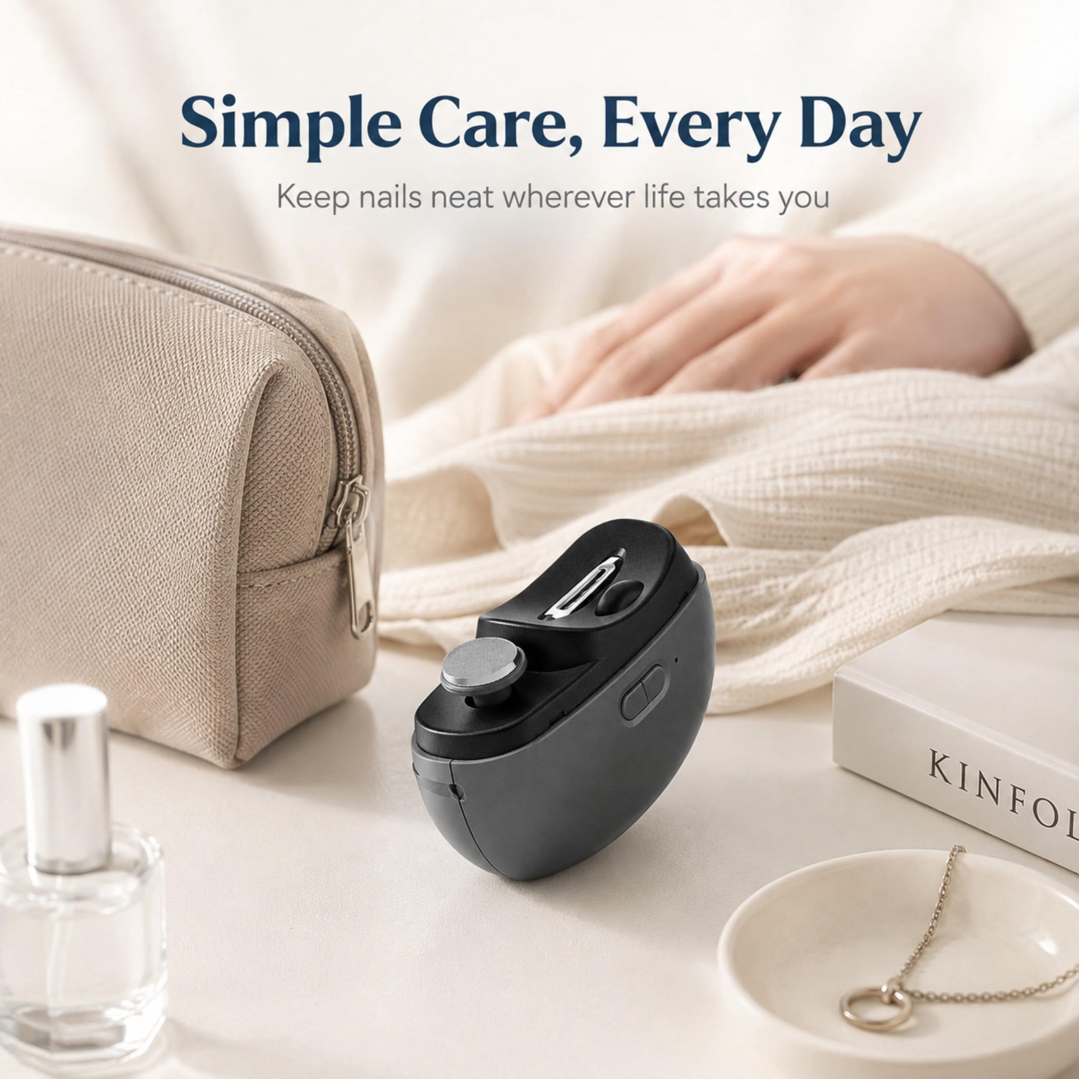 2-in-1 Smart Electric Toe Nail Clipper for Seniors – picture 8