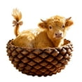 thumbnail image 5 of 7pcs Forest Animal Acorn Ornaments – Cozy Forest Christmas Ornaments 2025 New Pine Cone Decoration Highland Cow Creature Pattern 2D Acrylic Hanging Ornament Home Party Décor #C2, 5 of 9