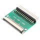 thumbnail image 1 of Placa de conector FFC FPC Uxcell de 28 pines, adaptador de pines doblados de doble fila de 1 mm a 2.54 mm, placa convertidora PCB para TV LCD, cámara digital, laptop, 1 of 5