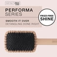 thumbnail image 5 of (2 pack) InfinitiPro by Conair - Hair Brush - Porcupine Paddle HairBrush - Wet Brush Detangling Brush - Soft and Flexible Bristles - Performa Series, 5 of 6