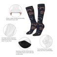 thumbnail image 6 of Lsque Pig Farm Printed Crew Socks Men's Women's LightWeight Thin Casual Calf Socks ,Knee High Socks,Cotton Socks, 6 of 9