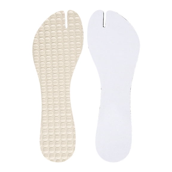 2Pcs Breathable Sandals Insoles Cushioning Pad Anti Slip Adhesive Slippers Inserts with Massage Dots For Casual Shoe