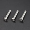thumbnail image 3 of RoyceMart 1/4-20 x 1-1/2" (30 piezas) Tornillo de cabeza plana de acero inoxidable 304 18-8 tornillos de unión de rosca completa pernos de conexión para muebles, 3 of 5