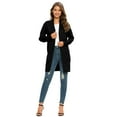 thumbnail image 5 of HAOMEILI Women's Long Cardigan Sweater 2024 Fall Fashion Casual Oversized Knit Open Front Coatigan Jacket Coat Trendy Outfits, 5 of 6