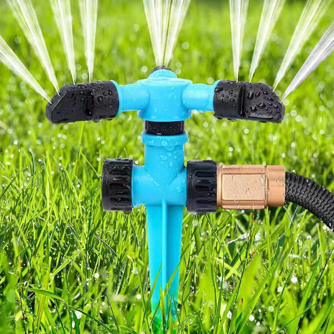 Oscillating Sprinklers for Lawn Yard Irrigation 3,000 sq ft Adjustable Spray 