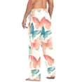 thumbnail image 3 of FORMRS Mens Pajama Pants with Pockets Sleepwear Lounge Bottoms Sizes S-2XL, Watercolor Butterflies, 3 of 7