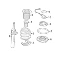 thumbnail image 3 of New Genuine BMW Spring Pad Upper (2016-2023) OE 31316860787, 3 of 10