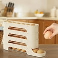 thumbnail image 5 of Dongrere Egg Holder for Fridge Egg Containers with Rolling Slide Egg Organizer for Refrigerator, 5 of 6