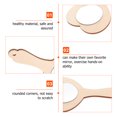 thumbnail image 3 of DIY Wooden Handheld Mirror Light Brown for Kids Craft Projects 8Pcs 5.3X3.3X0.2In, 3 of 5