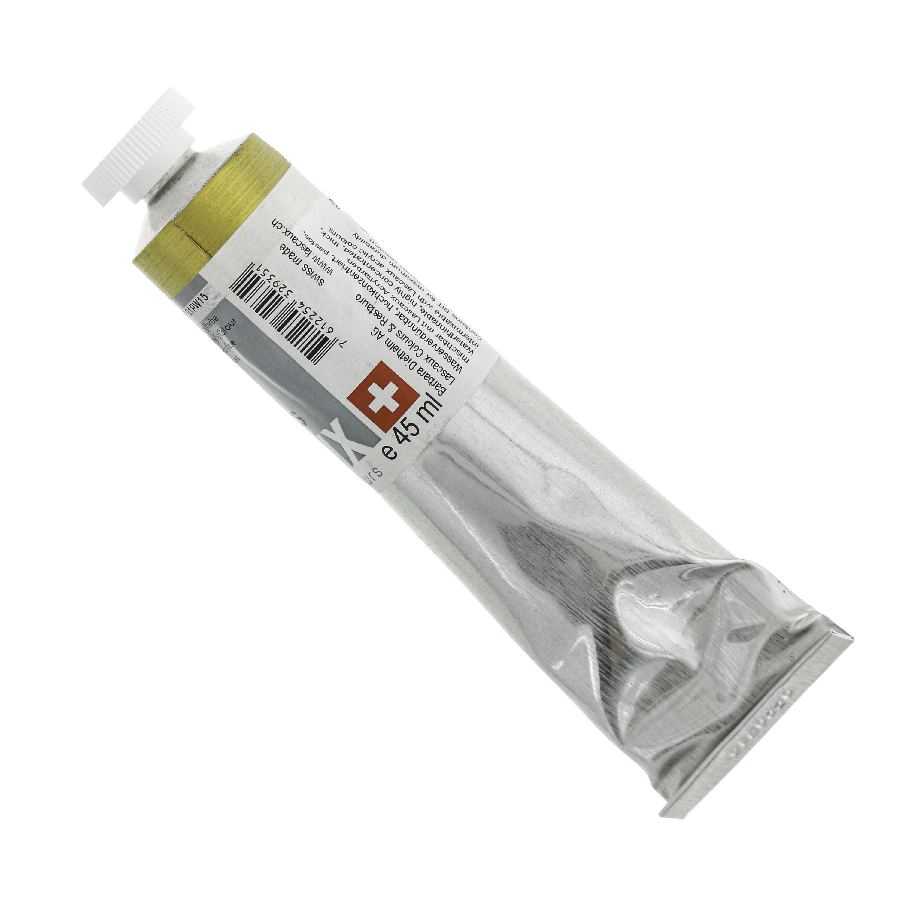 Lascaux Artist Acrylic, 45ml Tube, Metallic Sunshine Gold