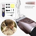 thumbnail image 4 of Cortapelos para mascotas, con 4 guías de peine Recorte y afeitado eléctrico Afeitadora inalámbrica para perros Estilo B jinwen broche del pelo, 4 of 8