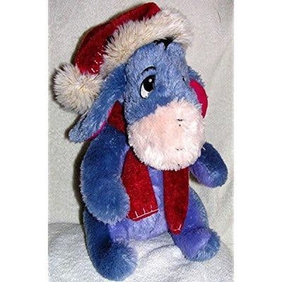 disney 12 plush whip stitch eeyore christmas doll from winnie the