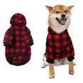 thumbnail image 4 of Vellón caliente Ciervo Mascota Disfraz de Perro Mascota Gato Divertido Fiesta Cosplay Santa Dress Up Ropa para Gatos y Perros Pequeños Vestido, 4 of 8