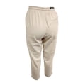 thumbnail image 4 of Pantalón George para Mujer Con Elástico y Jareta en Cintura, Bolsillos Laterales Beige Talla M, 4 of 4