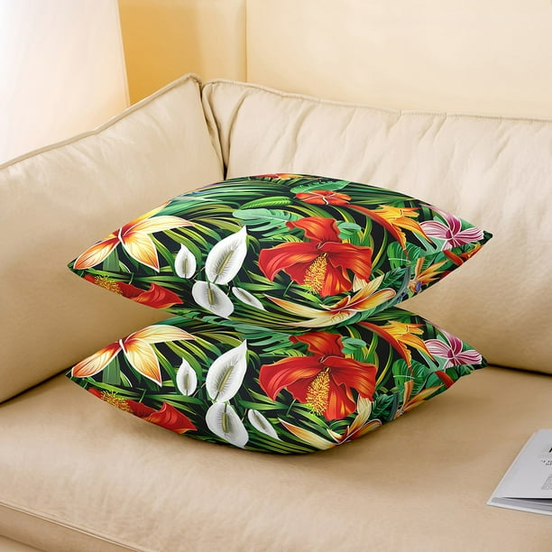 Palm leaf pillow cases online