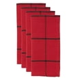 thumbnail image 6 of Fennco Styles Classic Large Plaid Cotton Table Runner 16" W x 72" L - Black Table Cover for Christmas, Holiday, Dining Table, Banquets and Special Occasion, 6 of 8