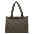 thumbnail image 1 of Bolso de mano para mujer, bolso de mano de lona, ​​bolsos de viaje portátiles simples e informales (verde), 1 of 4