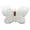 A003- White, variant on Decorative Throw Pillow Butterfly Pillow Gold Accented Soft Velvet Butterfly Pillow for Home Decor Housewarming Gift