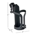 thumbnail image 5 of Ozark Trail Handlebar Bike Water Bottle Cage (Black, 3" L x 8" H x 6" W), 5 of 5