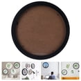thumbnail image 2 of 1Pcs Round Picture Frame Black Wood Based Panel Wall Hanging Photo Display Modern Home Decor 8 Inches, 2 of 8