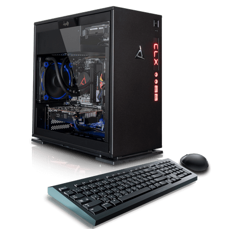 CLX SET GAMING Intel i7-8700K 3.7GHz (6 Cores) 16GB DDR4 2TB HDD & 240SSD NVIDIA GeForce GTX 1060 6GB GDDR5 MS Windows 10 Home 64-Bit