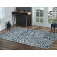 thumbnail image 2 of L-Baiet CH244B46 4 x 6 ft. Dita Graphic Rug, Blue, 2 of 7